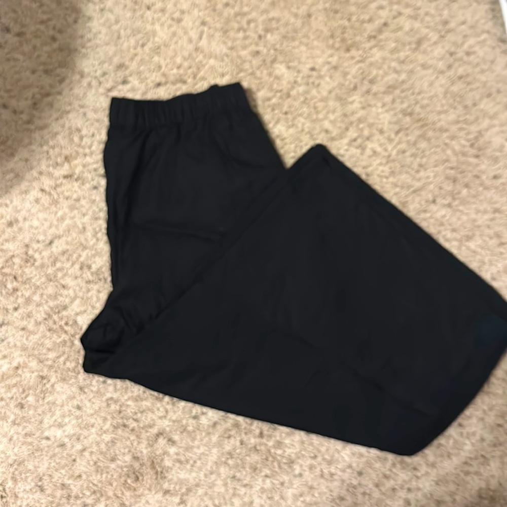 Loft Size Small Cropped Wide Leg Pant